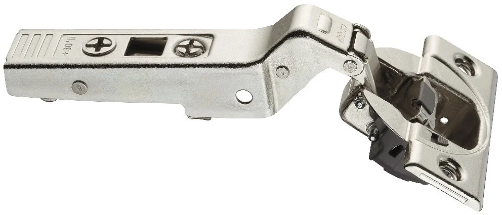 Begränsat erbjudande Blum Clip Top Winkelscharnier 30° Blumotion aufschlagend 95° mit Schließautomatik, 79B9556 - Schraubtopf