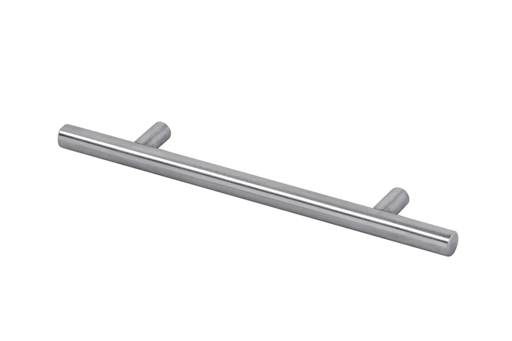 Gedotec Möbelgriff LUNA aus Edelstahl, matt gebürstet Ø 12 mm, 272 x 12 x 192 mm Sista chansen