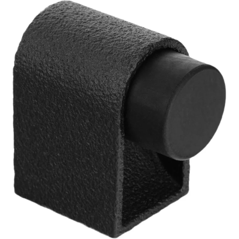 Erbjudandepris Viefe Bodentürpuffer CASEY aus Metall, 47 x 30 mm Lavaschwarz Struktur