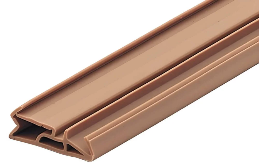 Deventer Haustürdichtung SV 112 Falzbreite 12 mm Türdichtung für Haustüren, Beige - 25 Meter Reapris