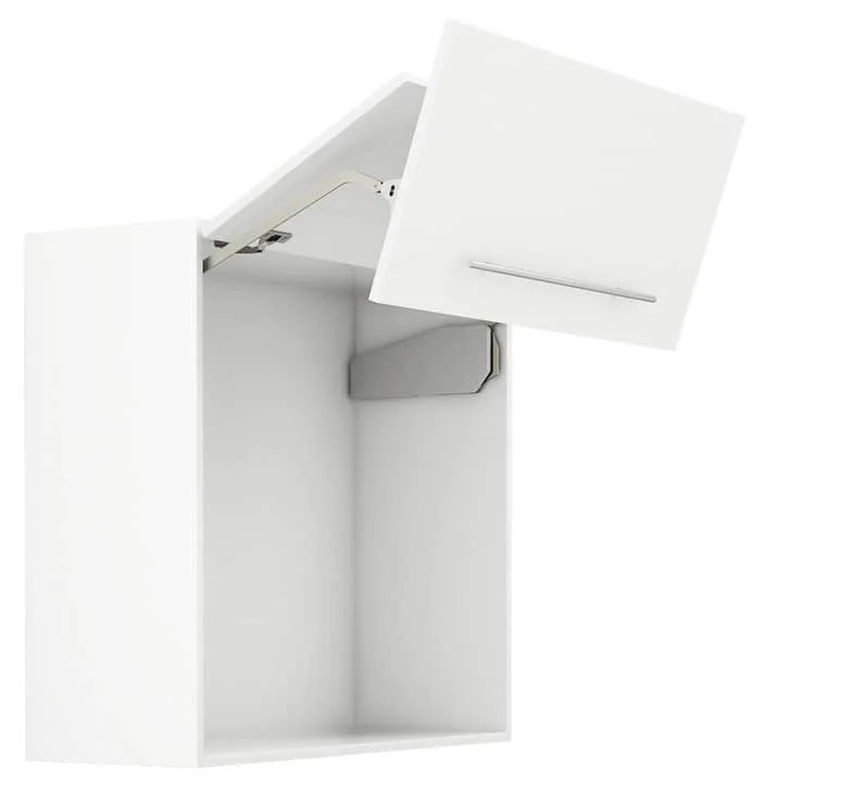 Snabb leverans Häfele Hochfaltbeschlag FREE FOLD für Korpushöhe, Weiß - C4fo / 480 - 530 mm / 7,8 - 15,1 kg
