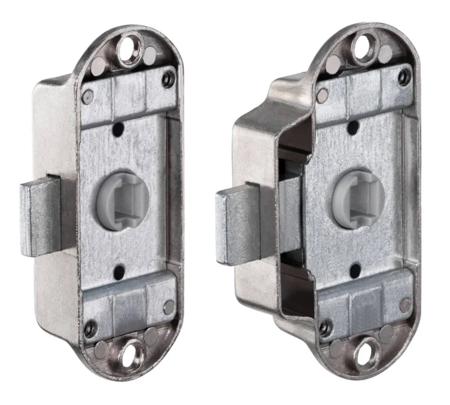 Häfele Drehstangenschloss PICCOLO-NOVA aus Metall Vierkant, Dornmaß 25 mm - Rechts Snabb frakt