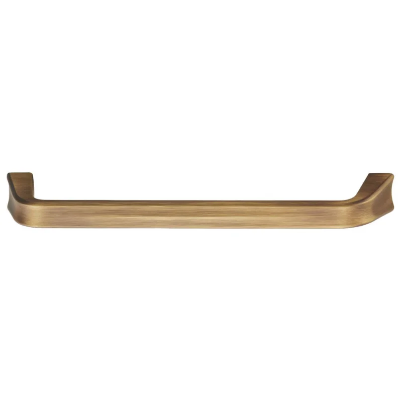 Rabatt Häfele Möbelgriff H10287 aus Metall vermessingt antik gebürstet, BA 160 mm
