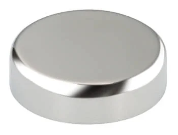 Kundfavorit Häfele Topfabdeckkappe H1429 Metalla Mini A Abdeckung für Glastürscharnier, chromfarben
