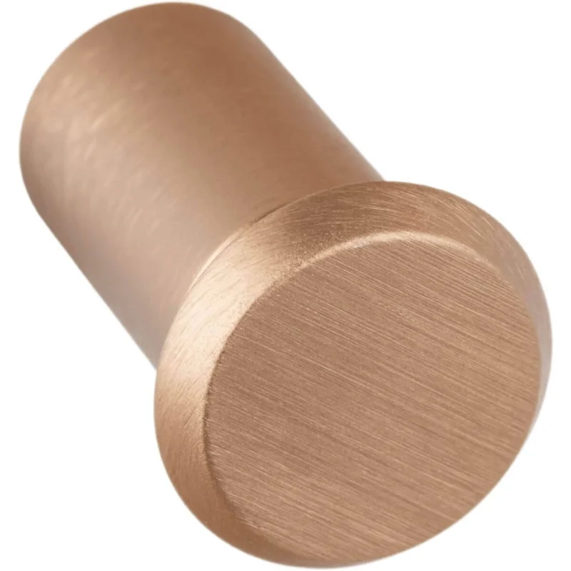 Viefe Möbelknopf FASE aus Aluminium, Ø 23 mm - Messing dunkel gebürstet Lägg i varukorgen