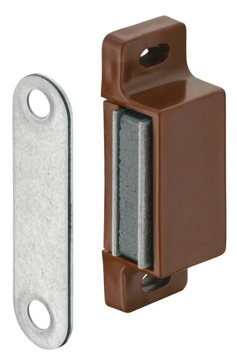 Häfele Magnetschnapper H6006 Haftkraft 3–4 oder 4-5 kg zum Schrauben eckig, braun / 4-5kg Rabatt