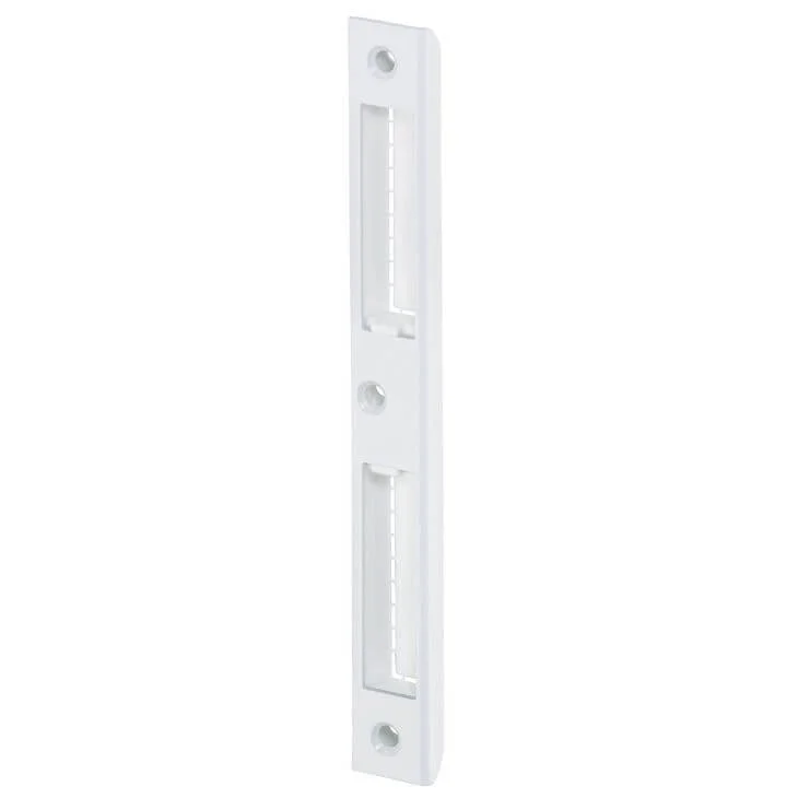 Endast idag Häfele Schließblech zum Einlassen DIN für gefälzte Türen 170 mm, Stahl weiß - weiß
