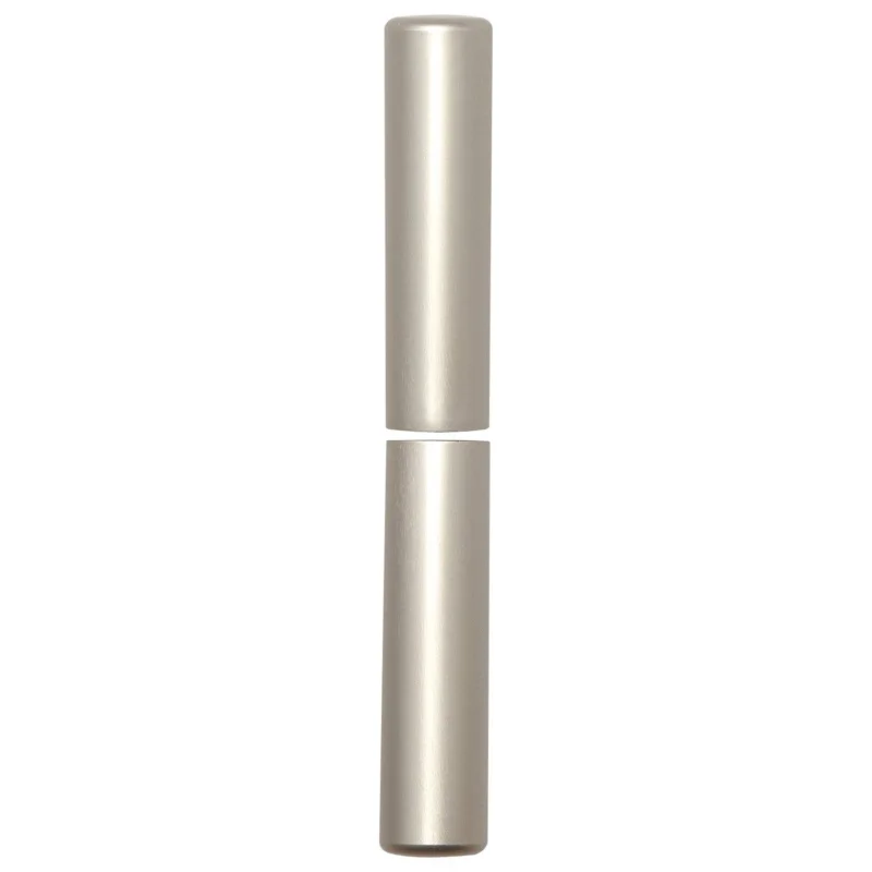 SFS Intec 1 Paar Aufsteckhülsen 3-DIM Band 15 mm Bandhöhe 112 mm flachrund, Aluminium vernickelt Sista chansen