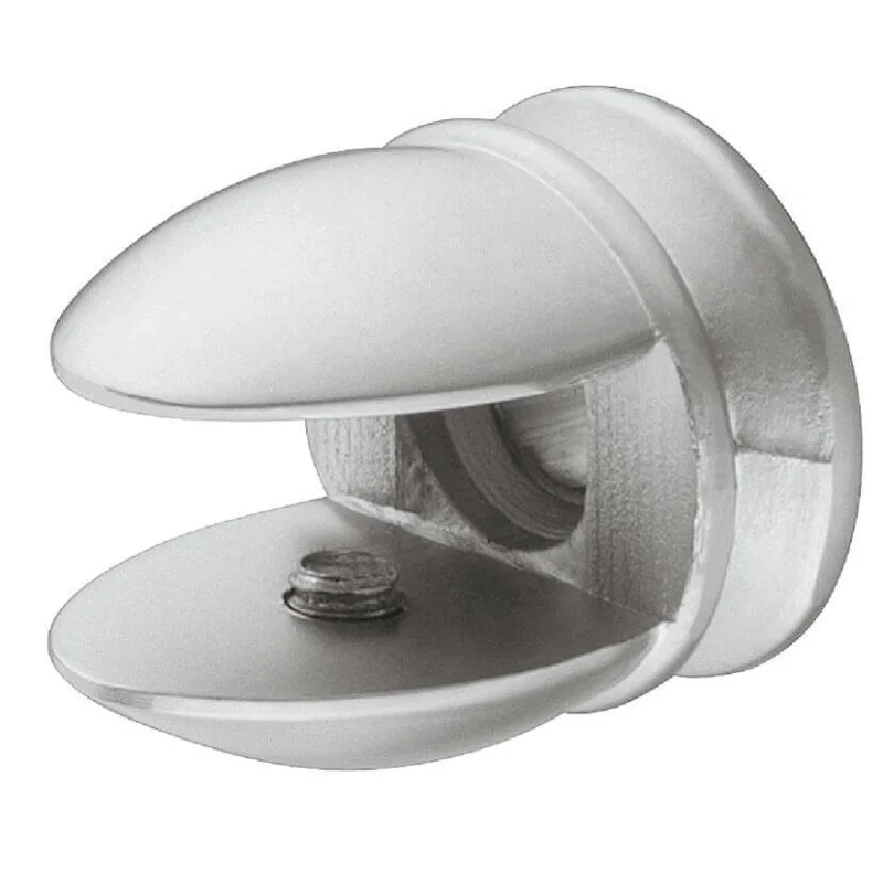 Häfele Klemmtablarträger SAFETY aus Metall, Tablardicke: 5 – 7 mm Silber matt Rea