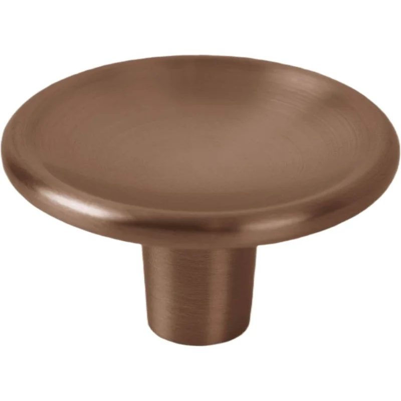 Outlet Viefe Möbelknopf DISC aus Metall, Bronze gebürstet - Durchmesser 38 mm