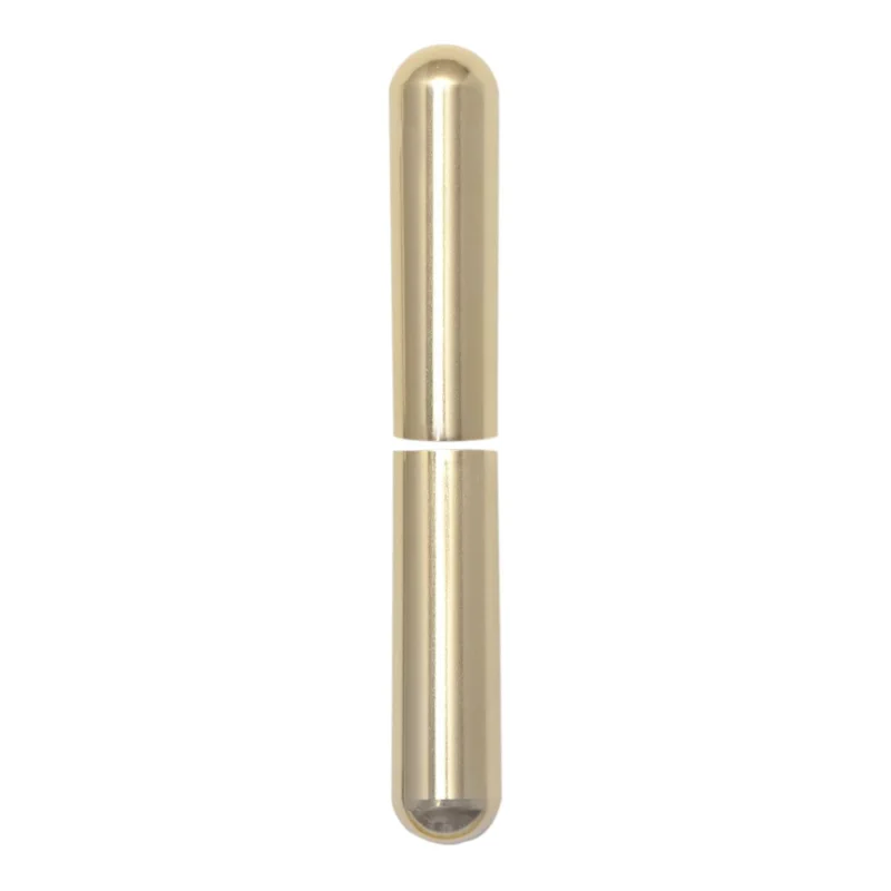 SFS Intec 1 Paar Aufsteckhülsen 3-DIM Band 15 mm Bandhöhe 112 mm rund, Aluminium vermessingt Begränsat antal