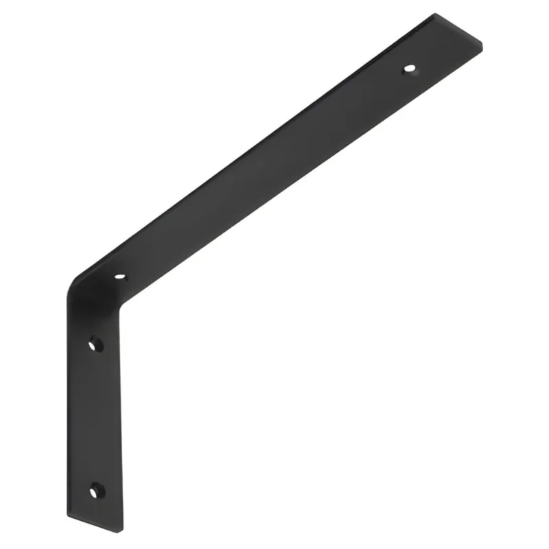 Gedotec Regalwinkel WOLF aus Stahl schwarz, Tragkraft 40 kg, 311 x 159 x 40 x 6 mm Utförsäljning