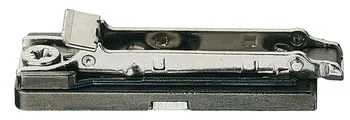 Begränsat erbjudande Häfele Montageplatte Duomatic SM zum Schrauben mit Schnellmontagetechnik SM, Distanz 0 mm