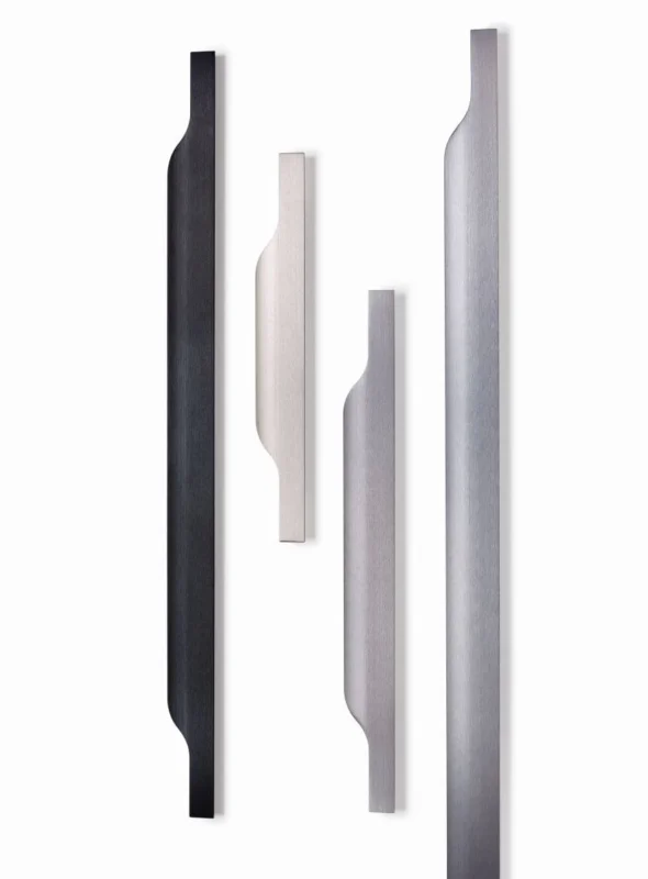 Snabb leverans Viefe Möbelgriff VECTOR aus Aluminium, Edelstahl gebürstet - 300 mm