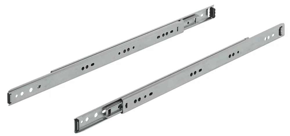 Fri frakt Accuride 2601 Schubladenschiene Vollauszug Tragkraft bis Stahl seitliche Montage, 150 mm / 147,5 mm / 12 kg