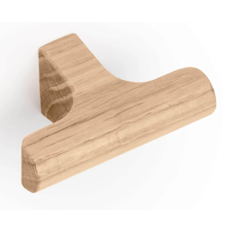 Viefe Möbelknopf HINOKI WOOD aus Holz, Eichenholz roh (unbehandelt) Populär