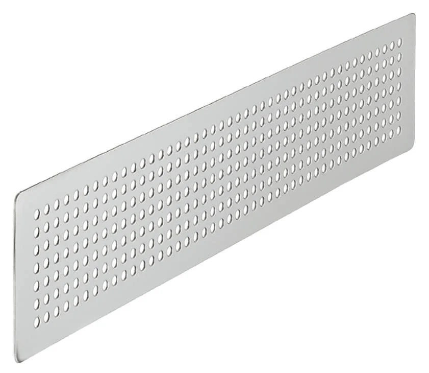 Häfele Lüftungsgitter H3645 Edelstahl zum Aufschrauben, 100 x 1000 mm Utförsäljning