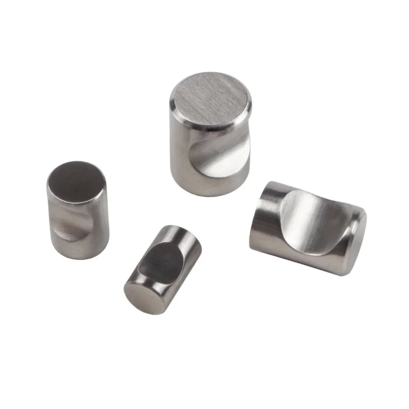 Gedotec Möbelknopf LINA aus Edelstahl massiv, Höhe 22 mm - Ø 15 mm Kampanj