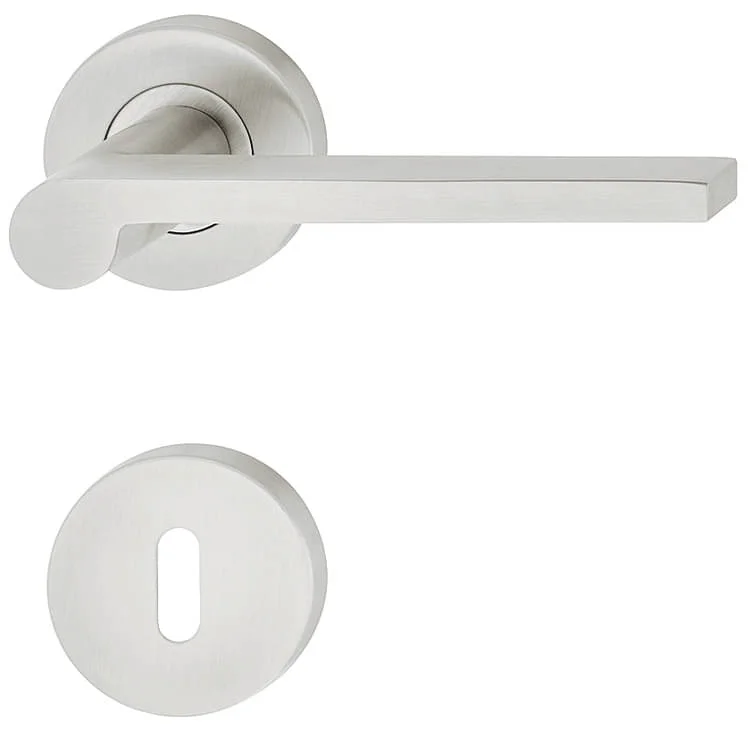 Begränsad tid Häfele Türdrücker-Garnitur LDH 2174 Edelstahl matt, Wechselgarnitur Links