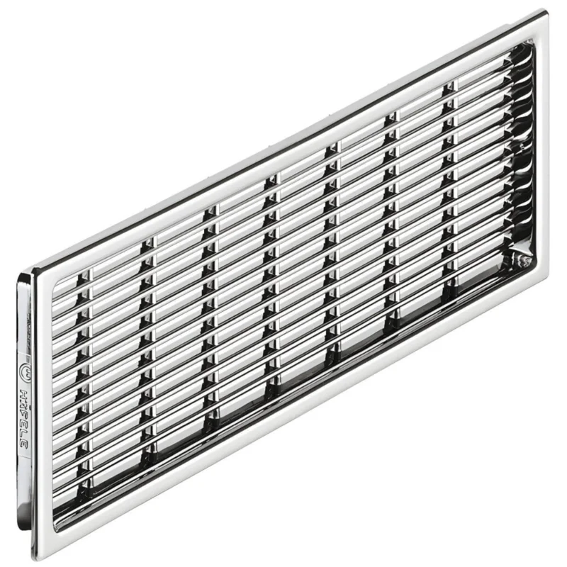Populär Häfele Lüftungsgitter H3613 eckig Kunststoff verchromt, 170 x 42 mm