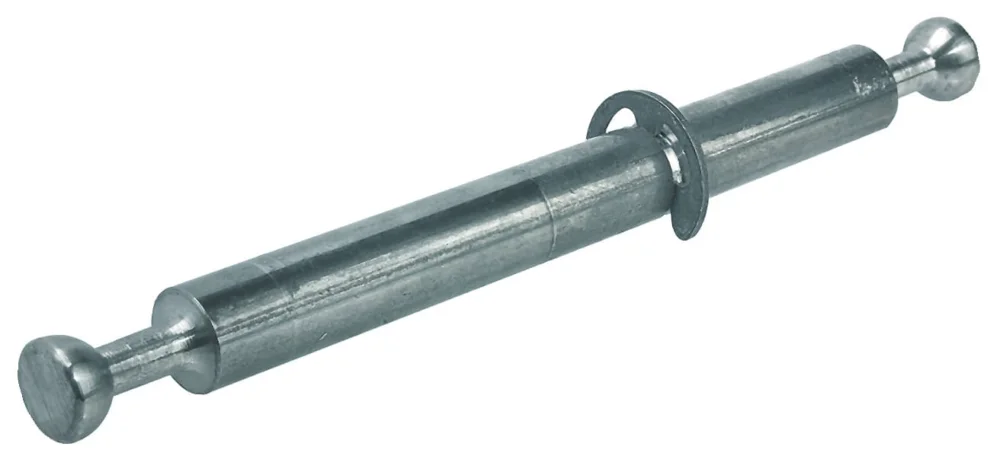 Häfele Minifix Doppelbolzen mit Seegerring Stahl blank Bolzenbohrung 8 mm, 16 / 24 mm Erbjudandepris