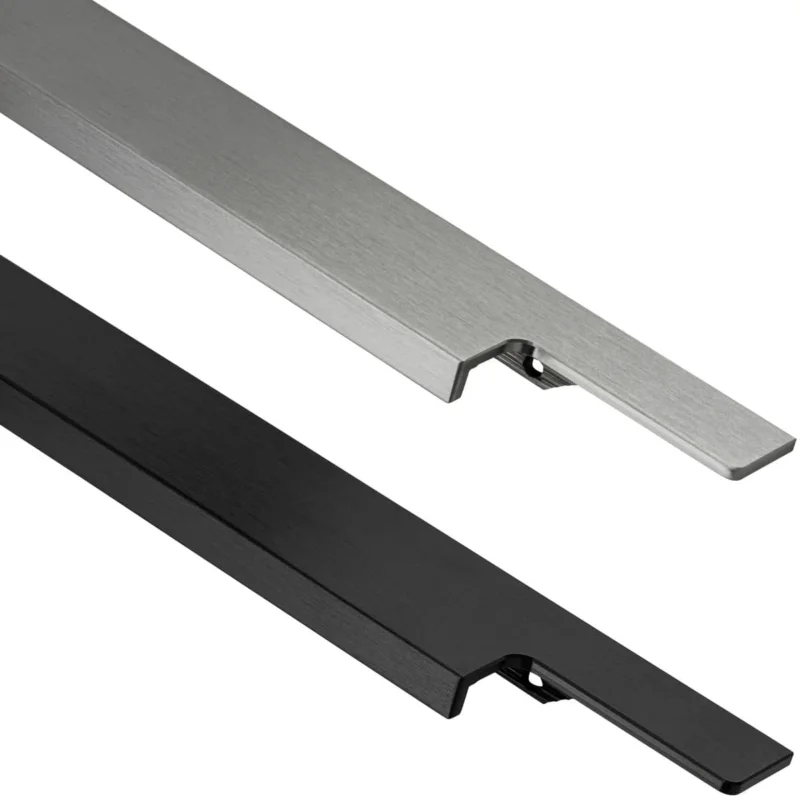 Populär Gedotec Möbelgriff MALIBU aus Aluminium, 396 mm - Edelstahl Optik