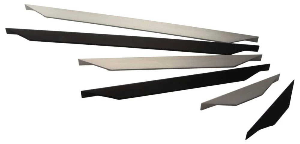 Kampanjpris Viefe Griffleiste CUTT aus Aluminium, schwarz matt - BA 320 & 480 mm