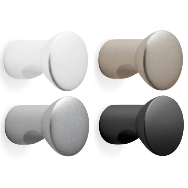Mital Möbelknopf TAMARA aus Metall, Ø 18 mm, Nickel satiniert Sänkt pris