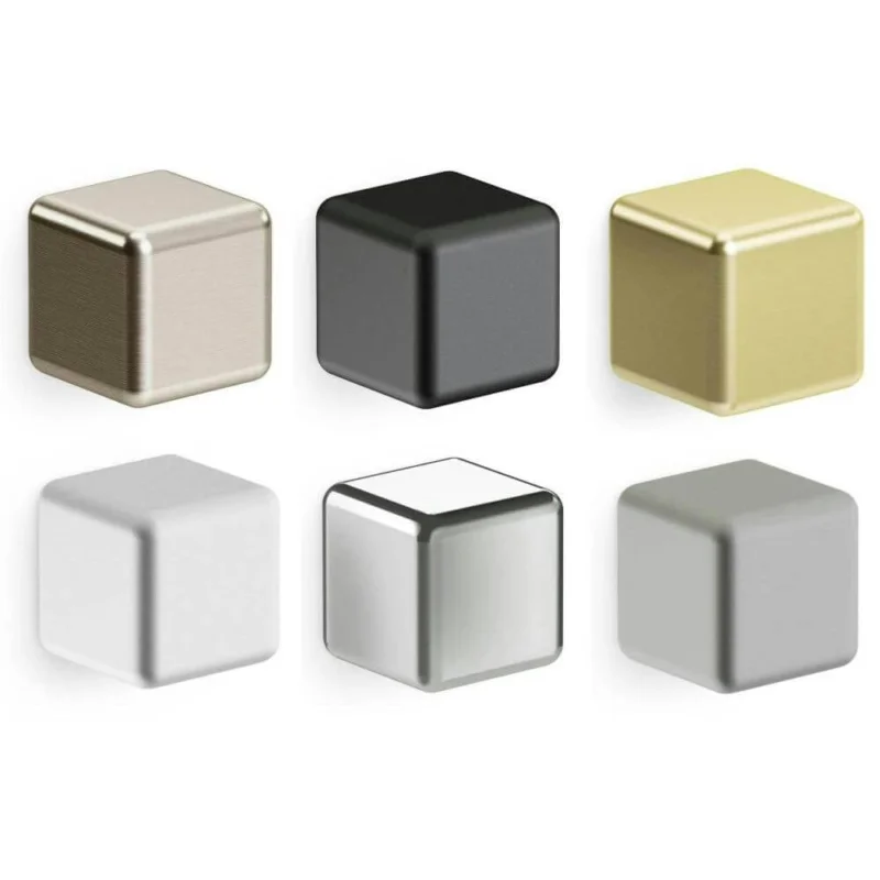 Mital Möbelknopf DAGMAR aus Metall, 20 x 20 mm, Gold satiniert Extra rabatt
