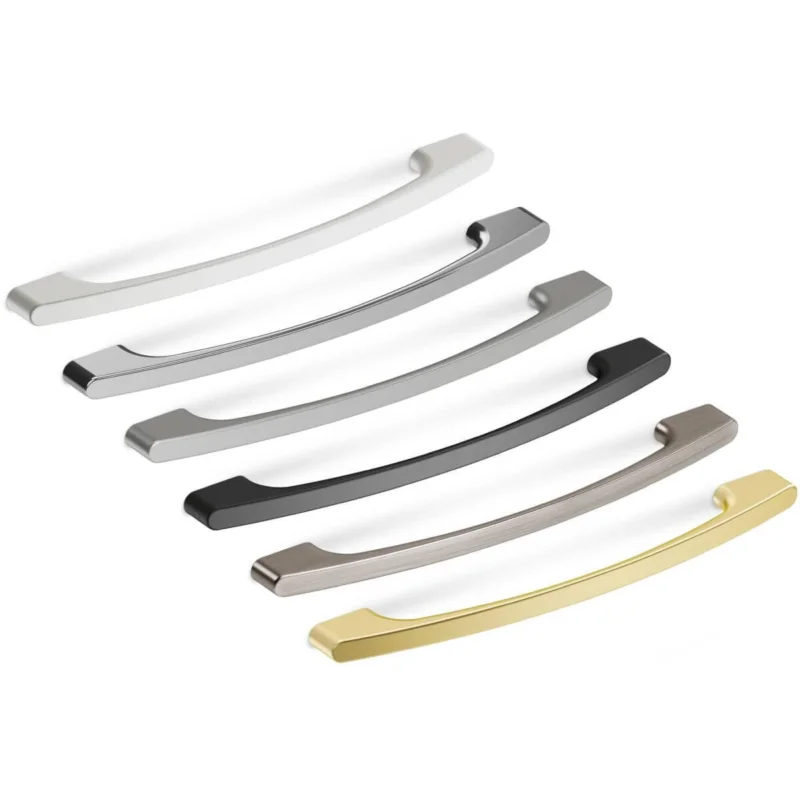 Endast idag Mital Möbelgriff ROSALINDE aus Metall, Gold satiniert - 128 / 96 mm