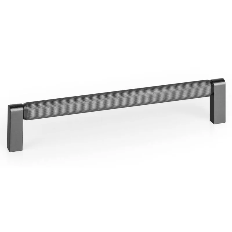 Erbjudande Viefe Möbelgriff BROOKLYN aus Aluminium, 160 mm - Titan schwarz