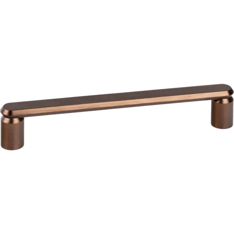 Viefe Möbelgriff FASE aus Aluminium, BA 160 mm - Bronze gebürstet Premium