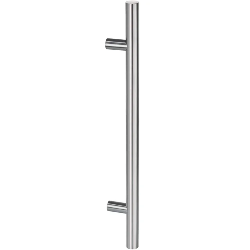 Erbjudande Fimet Stangengriff Stoßgriff Edelstahl Türgriff mit geraden Stützen, 600 x 400 mm