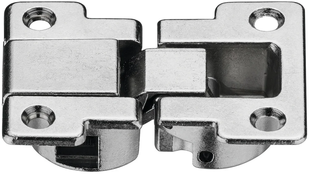 Häfele Klappenscharnier H3960 90° 3D-verstellbar für Holzklappen ab 18 mm vernickelt Lågt pris