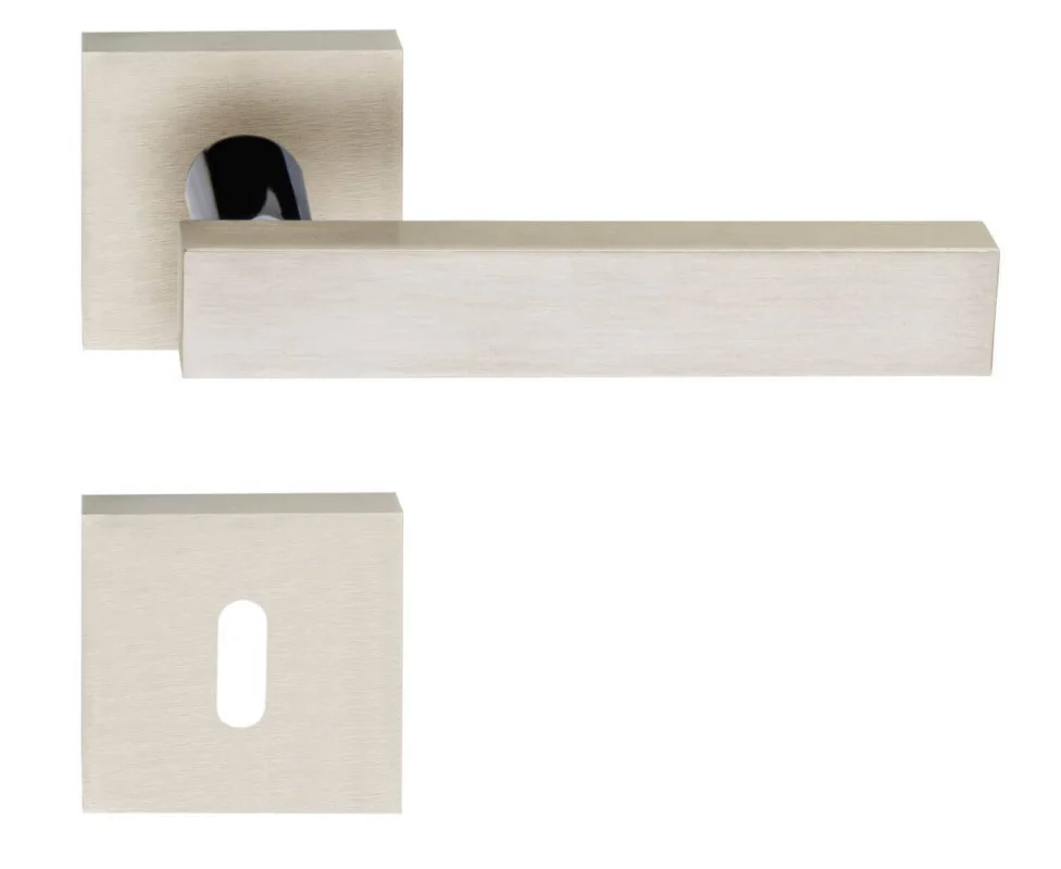 Fimet Türdrücker CUT 164-201 aus Metall, WC - Badezimmer - Chrom satiniert Fri frakt