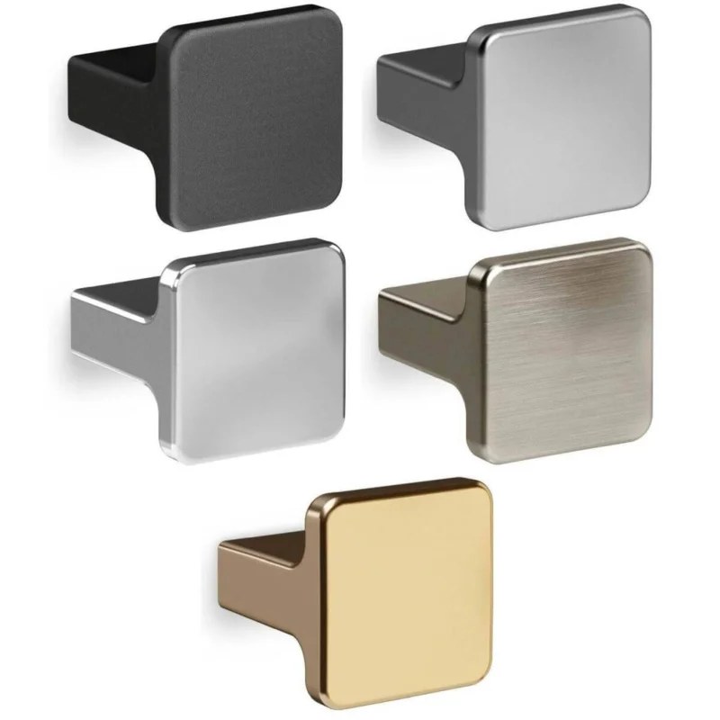 Snabb frakt Mital Möbelknopf FIONA aus Metall, 24 x 24 mm, Chrom poliert