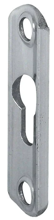 Lågt pris Häfele Einhängebeschlag Linsenkopfplatte Stahl verzinkt mit 1 Langloch, 10x46x4 mm