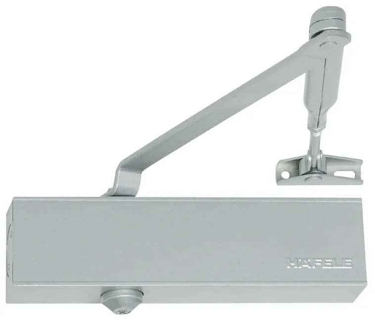 Expressleverans Häfele Startec Türschließer Set DCL 51 mit Normalgestänge EN 2-5 , Silberfarben