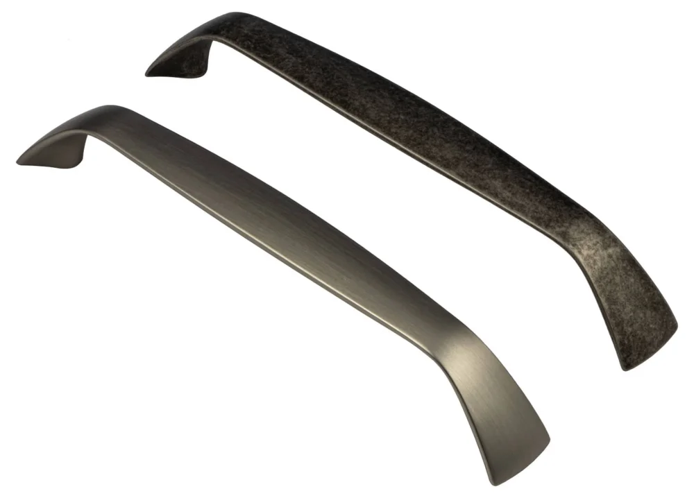 Gedotec Möbelgriff MERLIN aus Metall, BA 128 mm, Edelstahl-Optik Billig