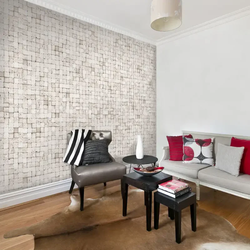 Rabatter Fototapet Arkiio Stones mosaic 50x1000 cm