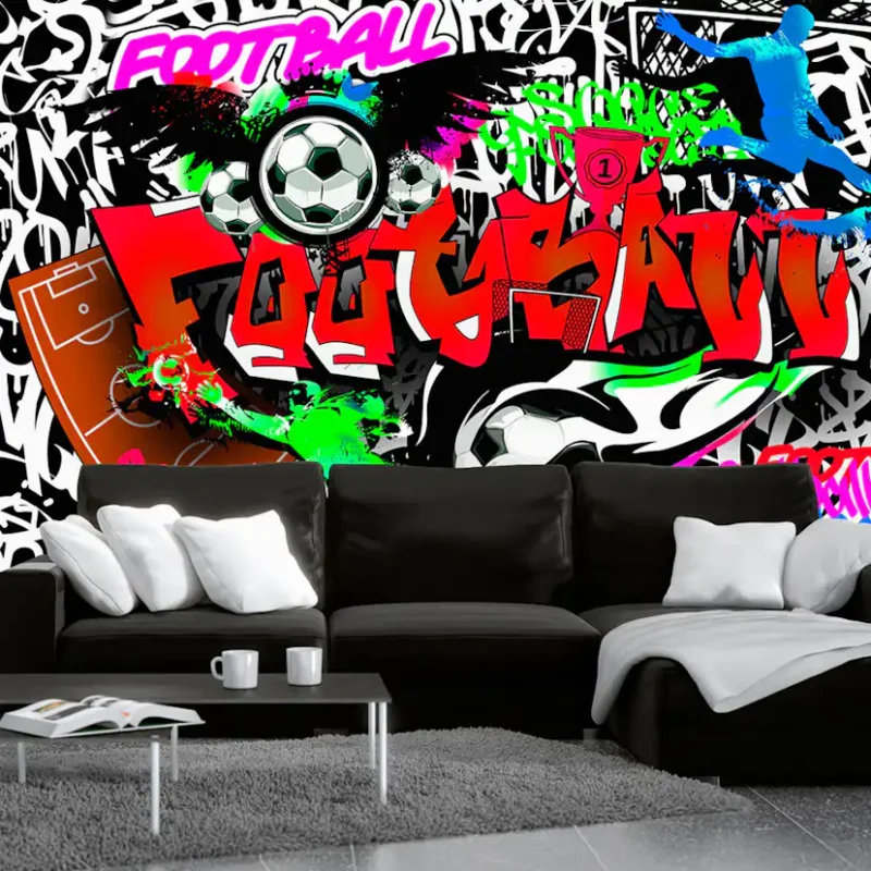 I lager Fototapet Arkiio Football PassionStorlek: 150x105 cm