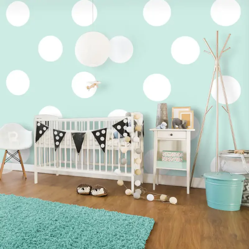 Nyhet Fototapet Arkiio Sky Blue DotsStorlek: 400x280 cm