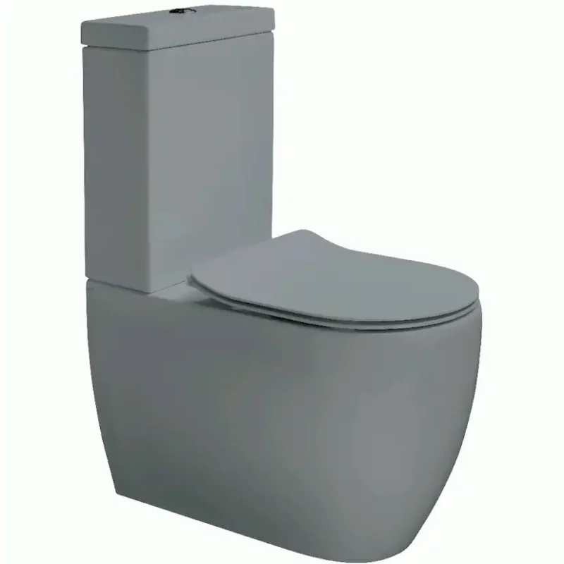 Bästa pris Toalettstol Lavabo Glomp BTW RimlessMatt Grå