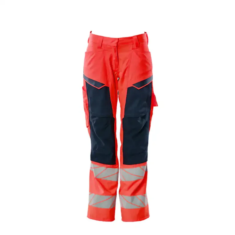 Byxor med knäfickor Mascot Accelerate 19578-236Storlek: 82C44, Färg: Hi-vis Röd/mörk Marin Endast idag
