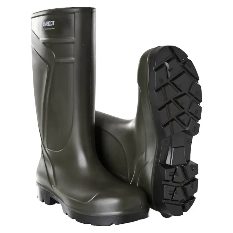 PU- skyddsstövlar Mascot Footwear Cover Pu F0852-703Storlek: 1042, Färg: Mörk Oliv Kampanj