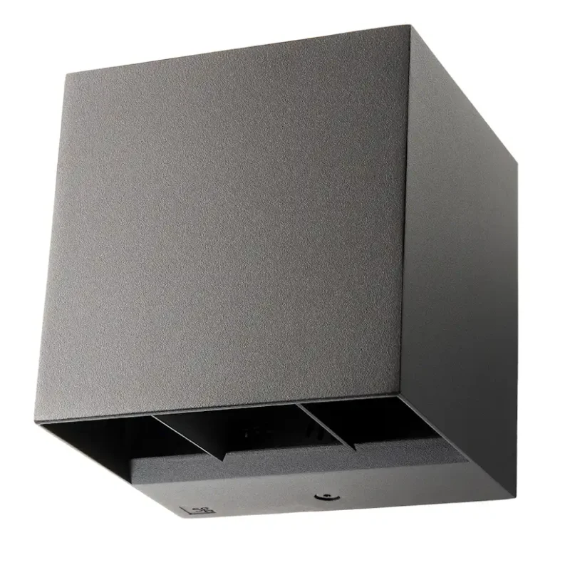 Handla nu Väggarmatur SG ARMATUREN Artes 8W IP65 LEDGrafit, 2700 K