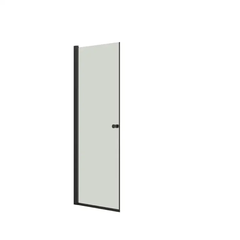 Duschdörr Dansani Match SlagKlarglas, 790 mm, Svart Lågt pris