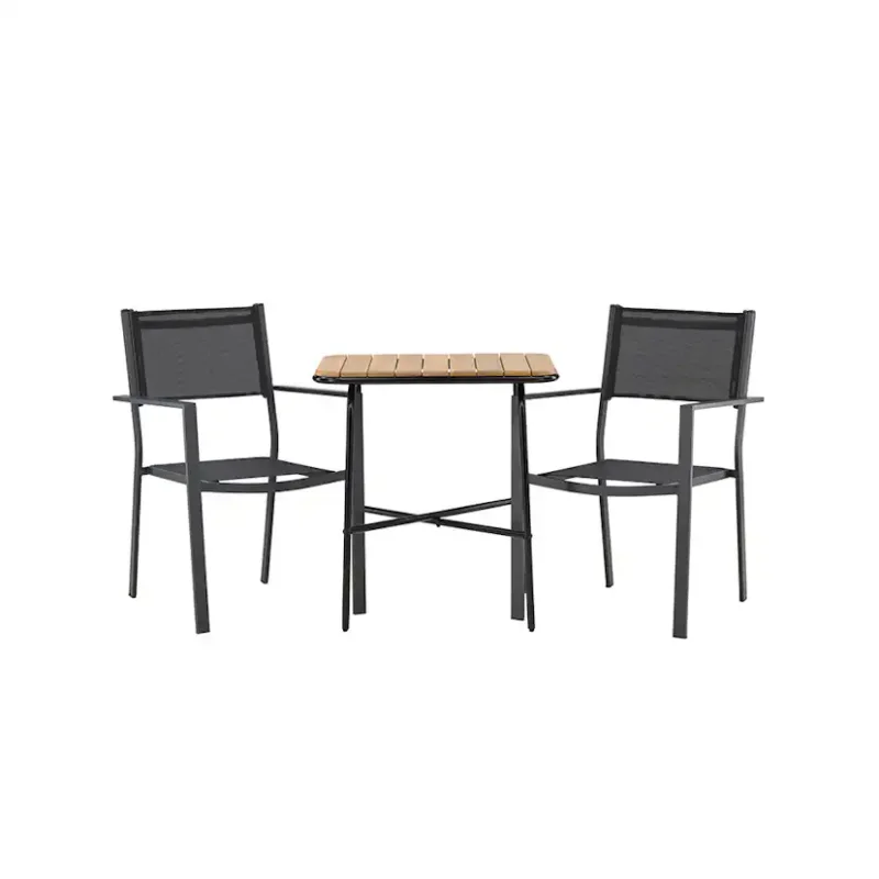 Nedsatt pris Cafégrupp Venture Home Holmbeck Bord med 2 Copacabana Stolar
