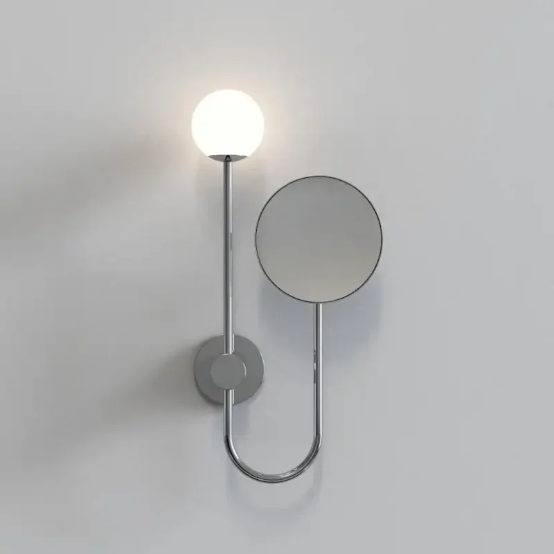 Beställ nu Vägglampa Astro Orb med SpegelKrom