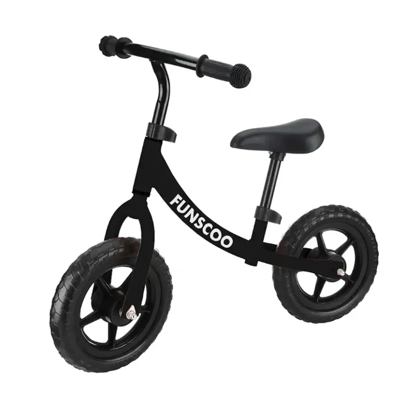 Billigare Springcykel FunScoo BalanscykelSvart